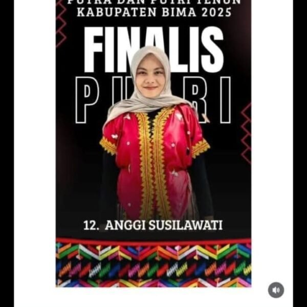 Melaju sebagai Finalis Putri Tenun Kabupaten Bima 2025