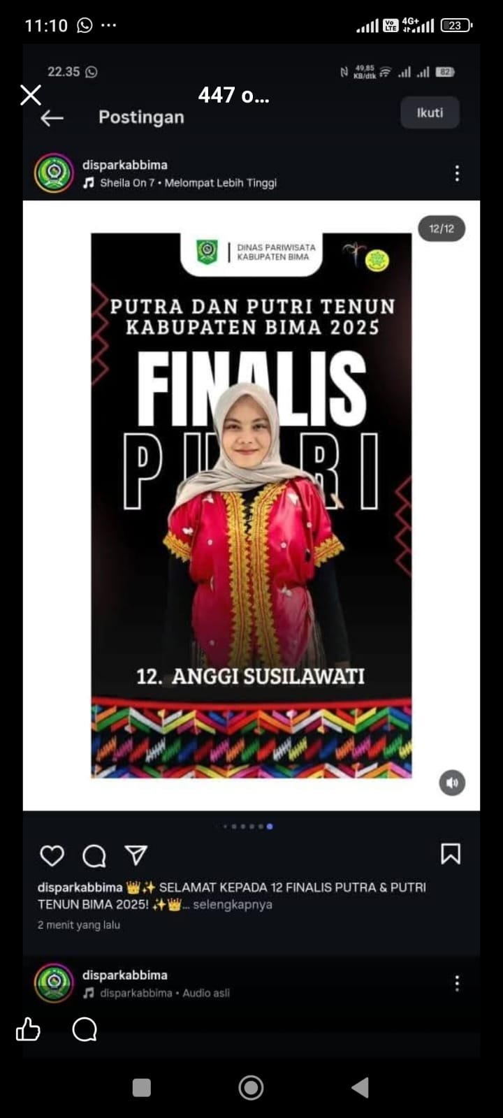 You are currently viewing Melaju sebagai Finalis Putri Tenun Kabupaten Bima 2025