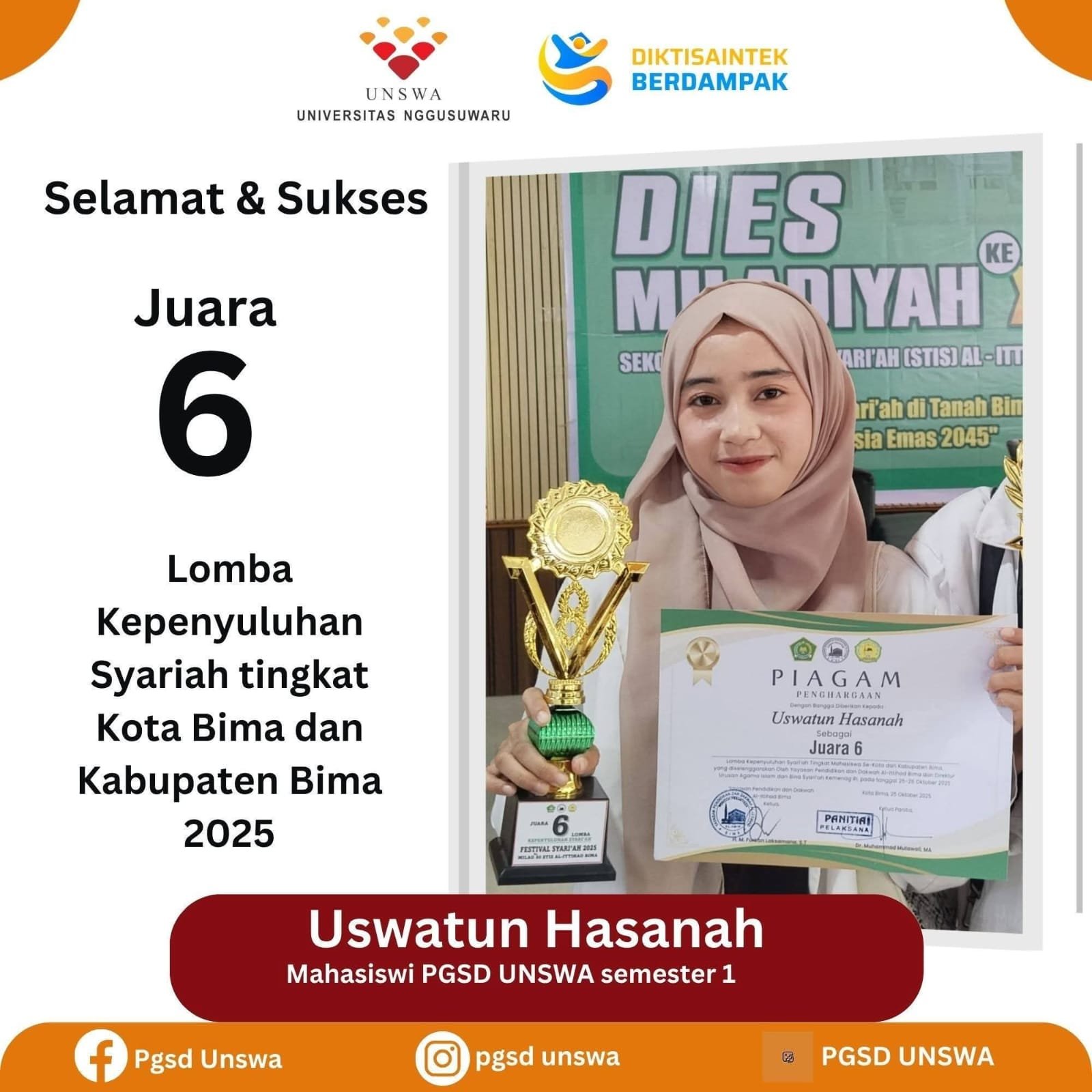 Read more about the article Raih Juara 2 Lomba Kepenyuluhan Syariah 2025
